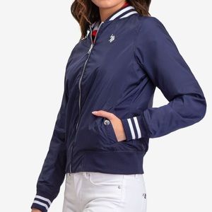 TIPPED BOMBER JACKET US POLO